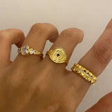 925 Silver | Five-Stone Oval Ring