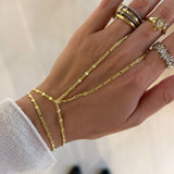 925 Silver | Engraved Thick Hand Chain