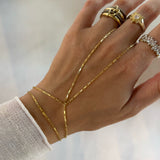 925 Silver | Rectangle Chain Hand Chain