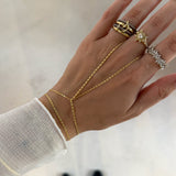 925 Silver | Thin Wheat Chain Hand Chain
