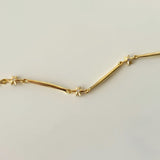 925 Silver | North Star Bar Chain Bracelet