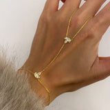 925 Silver | Lotus Hand Chain