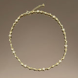 925 Silver | Manifest Necklace with Hamsa, Star, Moon & Eye Charms