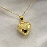 925 Silver | Double-Sided Balloon Heart Necklace