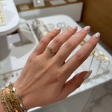 925 Silver | “Toi et Moi” Friendship Ring with Birthstones