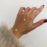 925 Silver | Lotus Hand Chain