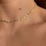 925 Silver | Manifest Necklace with Hamsa, Star, Moon & Eye Charms