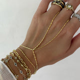 925 Silver | Thick Link Hand Chain