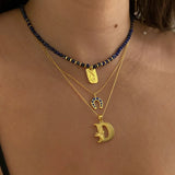 925 Silver | Colorful Enamel Horseshoe Necklace