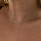 925 Silver | Minimal Heart Chain