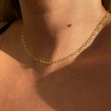 925 Silver | Minimal Heart Chain