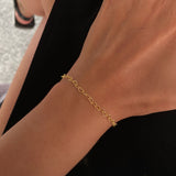 925 Silver | Minimal Heart Chain Bracelet