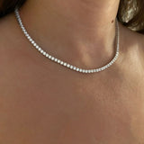 925 Silver | 3mm Non-Twisting Tennis Choker