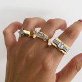 925 Silver | Triangle Detail Ring