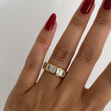 925 Silver | Tennis Baguette Ring