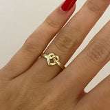 925 Silver | Love Knot Ring