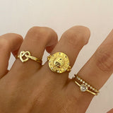 925 Silver | Double Band Heart Ring