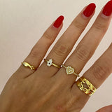 925 Silver | Thick Knot Ring