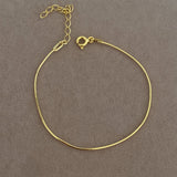 925 Silver | Unisex Mini Italian Chain Bracelet