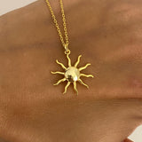 925 Silver | Sun Necklace