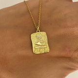 925 Silver | Ethnic Symbol Necklace