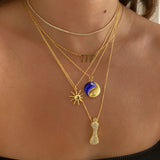 925 Silver | Sun Necklace