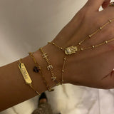 925 Silver | Unisex Custom Adjustable Slider Chain Bracelet