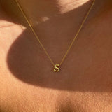 925 Silver | Minimal 3D Letter Necklace