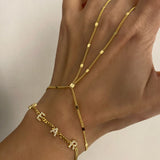 925 Silver | Thin Curb Hand Chain