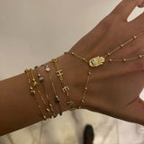 925 Silver | Star Girl Double Chain Bracelet