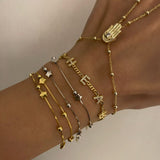 925 Silver | Star Girl Double Chain Bracelet