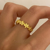 925 Silver | Minimal Multi Daisy Ring