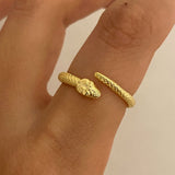 925 Silver | Snake Ring