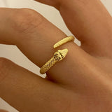 925 Silver | Snake Ring