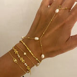 925 Silver | Minimal Opal Heart Bracelet