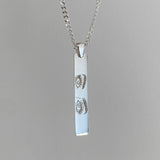 925 Silver | Unisex Custom Sketch Eye Necklace