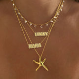 925 Silver | Clear Heart Charm Chain