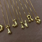 925 Silver | Asymmetric Letter Necklace