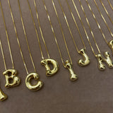 925 Silver | Asymmetric Letter Necklace