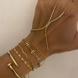 925 Silver | Tennis Hand Chain