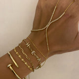 925 Silver | Minimal Eye Bracelet