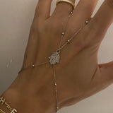 925 Silver | Basic Hamsa Hand Chain