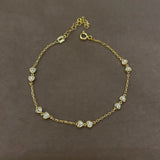 925 Silver | Minimal Heart Bracelet