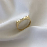 925 Silver | Dainty Personalized Ring