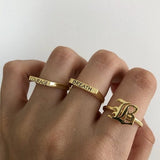 925 Silver | Dainty Personalized Ring