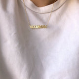 925 Silver | Roman Numeral Date Necklace