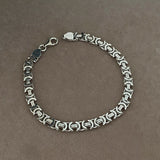 925 Silver | Euro King Chain Bracelet