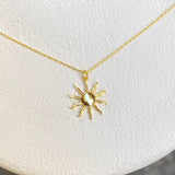 925 Silver | Sun Necklace