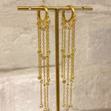 925 Silver | Dangling Earrings with Stone Detailing