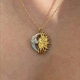 925 Silver | PHEAR Sun & Moon Necklace